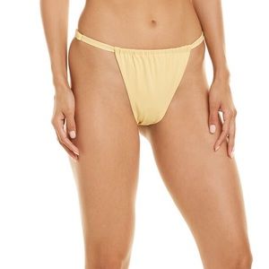 WeWoreWhat Ruched Bikini Bottom